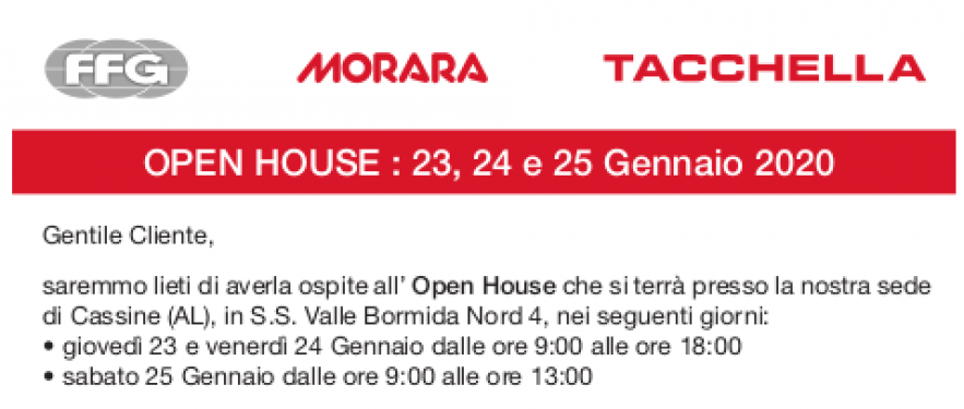 Open House Morara Tacchella